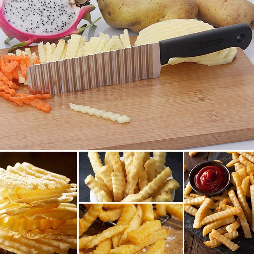 Potato Cutter – Wave Blade Fries & Vegetable Slicer
