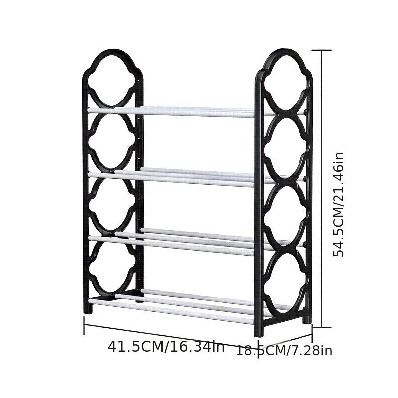 Stainless Steel Shoe Rack – Durable & Stylish