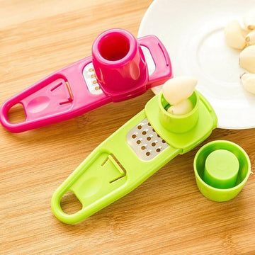 Mini Garlic Grater Manual Crusher
