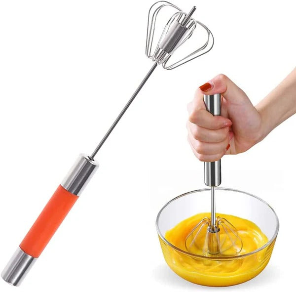 Semi Automatic Hand Whisker Beater – Egg & Coffee Stirrer